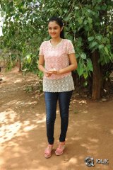 Pragati Chourasiya at Basthi Movie Show Press Meet